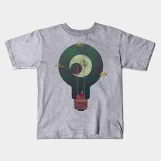 Nocturnal Pondering Kids T-Shirt